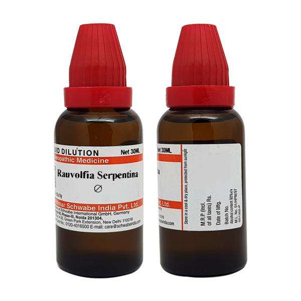 Rauwolfia Serpentina Homeopathy