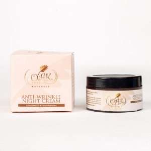 Anti-Wrinkle Night Cream (Hemp Seed Oil & Granium Oil)